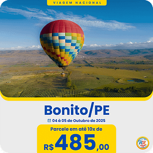 Bonito/PE - 04 à 05 de Outubro / 2025