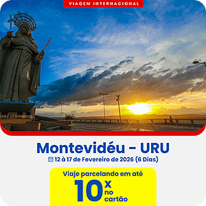 Montevidéu/URU - 12 à 17 de Fev. de 2026 (6 Dias)