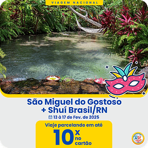 São Miguel do Gostoso - 13 à 17 de Fev. de 2026 - (Carnaval)
