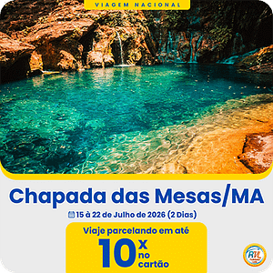 Chapada das Mesas - 15 à 22 de Julho de 2026 (8 Dias)